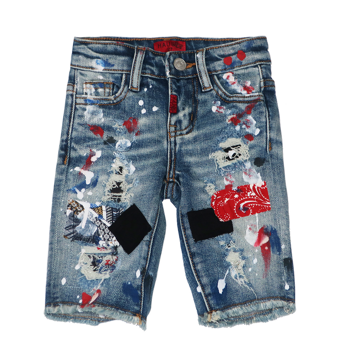 KIDS DENIM SHORTS