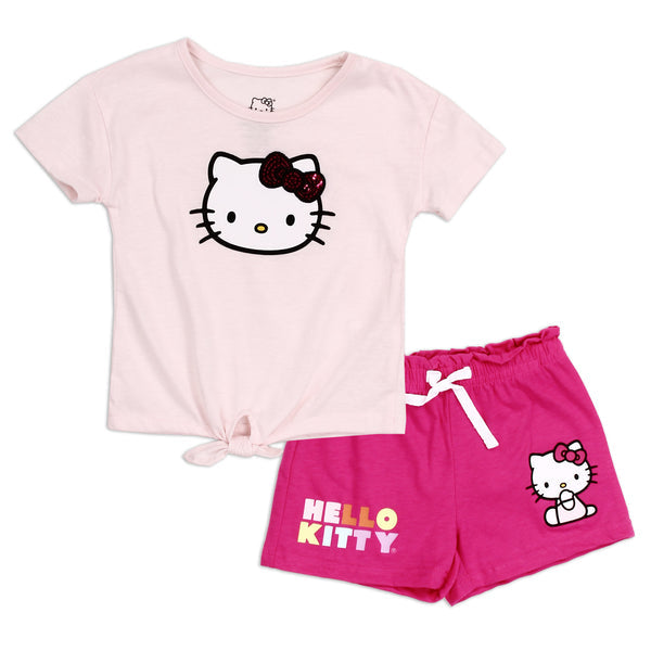 HELLO KITTY Girls Infant 2-Piece Short Set