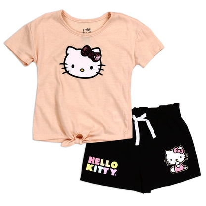 HELLO KITTY Girls Infant 2-Piece Short Set