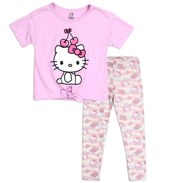 HELLO KITTY Girls Toddler 2PC Legging Set