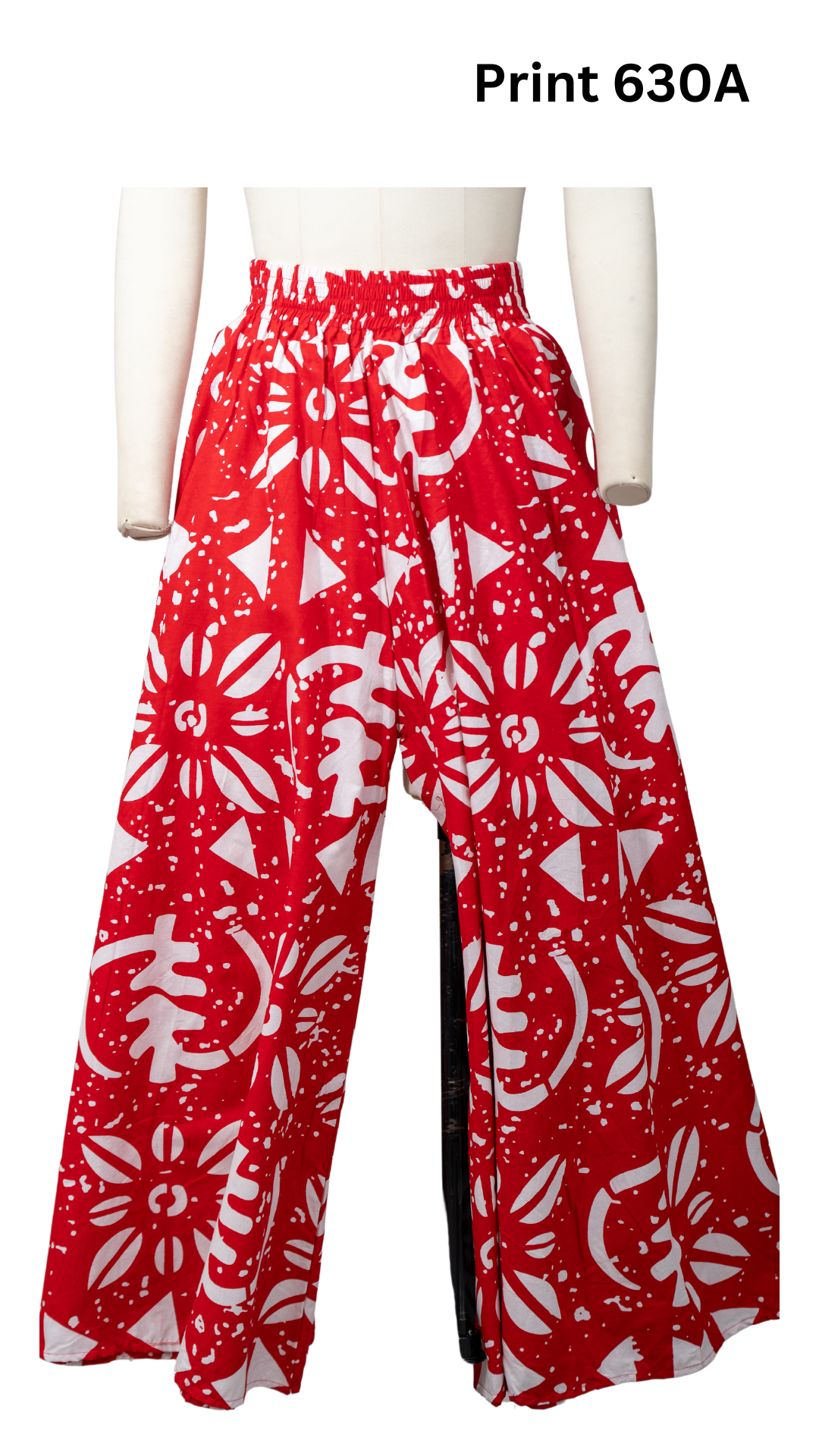 African Print Wide Leg Pant