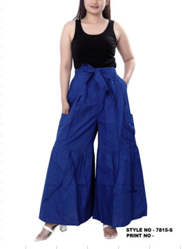 Wide Leg Solid Pant