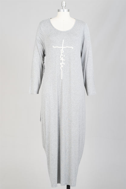 Faith Dress w/ Pearls