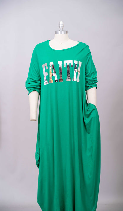 Faith Knit Bubble Dress