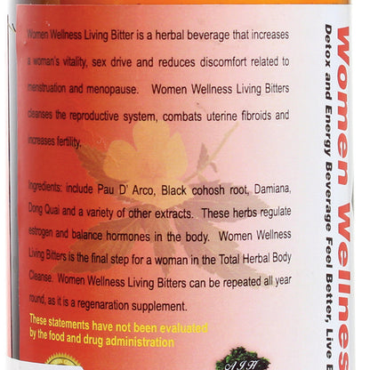 Women Wellness Living Bitters