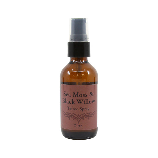Sea Moss & Black Willow Tattoo Spray - 2 oz.