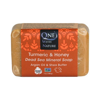Dead Sea Minerals: Turmeric & Honey Soap