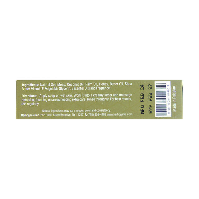Herboganic: Handmade Sea Moss Soap 100% Natural