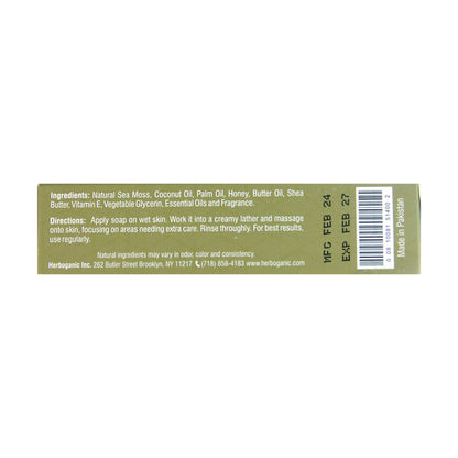 Herboganic: Handmade Sea Moss Soap 100% Natural