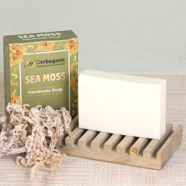 Herboganic: Handmade Sea Moss Soap 100% Natural
