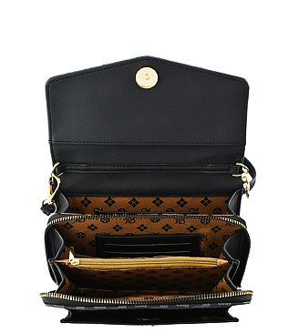 Monogram Mini Satchel - Crossbody Bag
