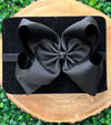6.5"HEADBAND BOW! CHOOSE YOUR FAVORITE COLOR.(5PCS