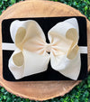 6.5"HEADBAND BOW! CHOOSE YOUR FAVORITE COLOR.(5PCS
