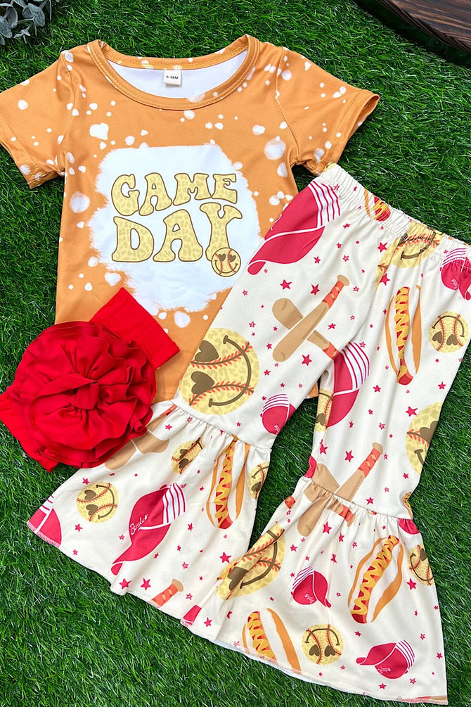 GAME DAY TEE & PANTS SET