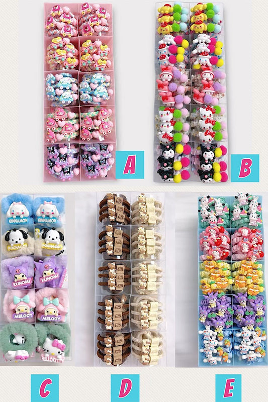 SCRUNCHIE MIX PACK(12PCS