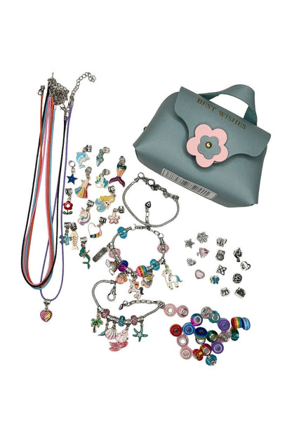 BRACELET & NECKLACE CHARM SET.