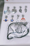 87 PIECE NECKLACE & CHARM SET