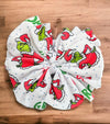 BIG TASSEL MR. GRINCHH PRINTED HEADBANDS.3PCS