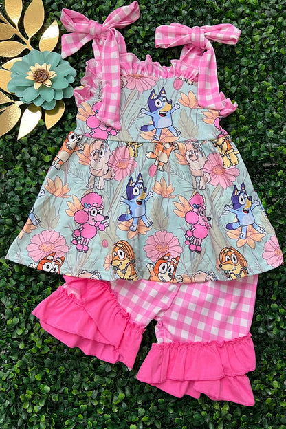 CHARACTER PRINTED GIRLS 2 PIECE SET