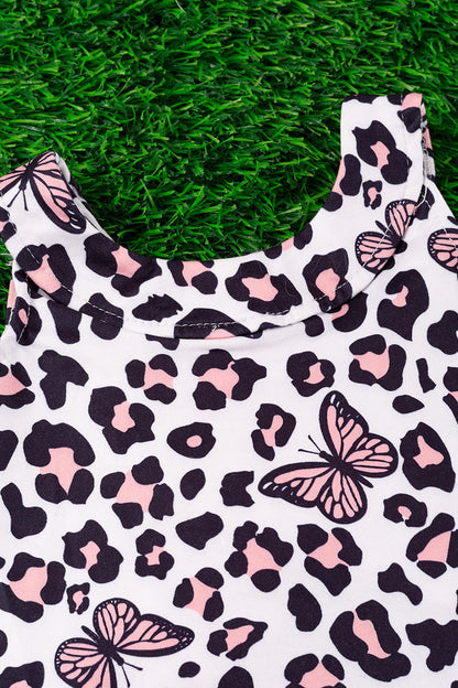 BUTTERFLY CHEETAH PRINTED SET