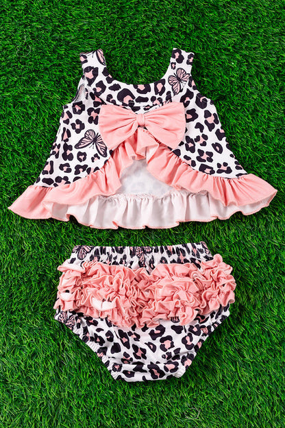 BUTTERFLY CHEETAH PRINTED SET