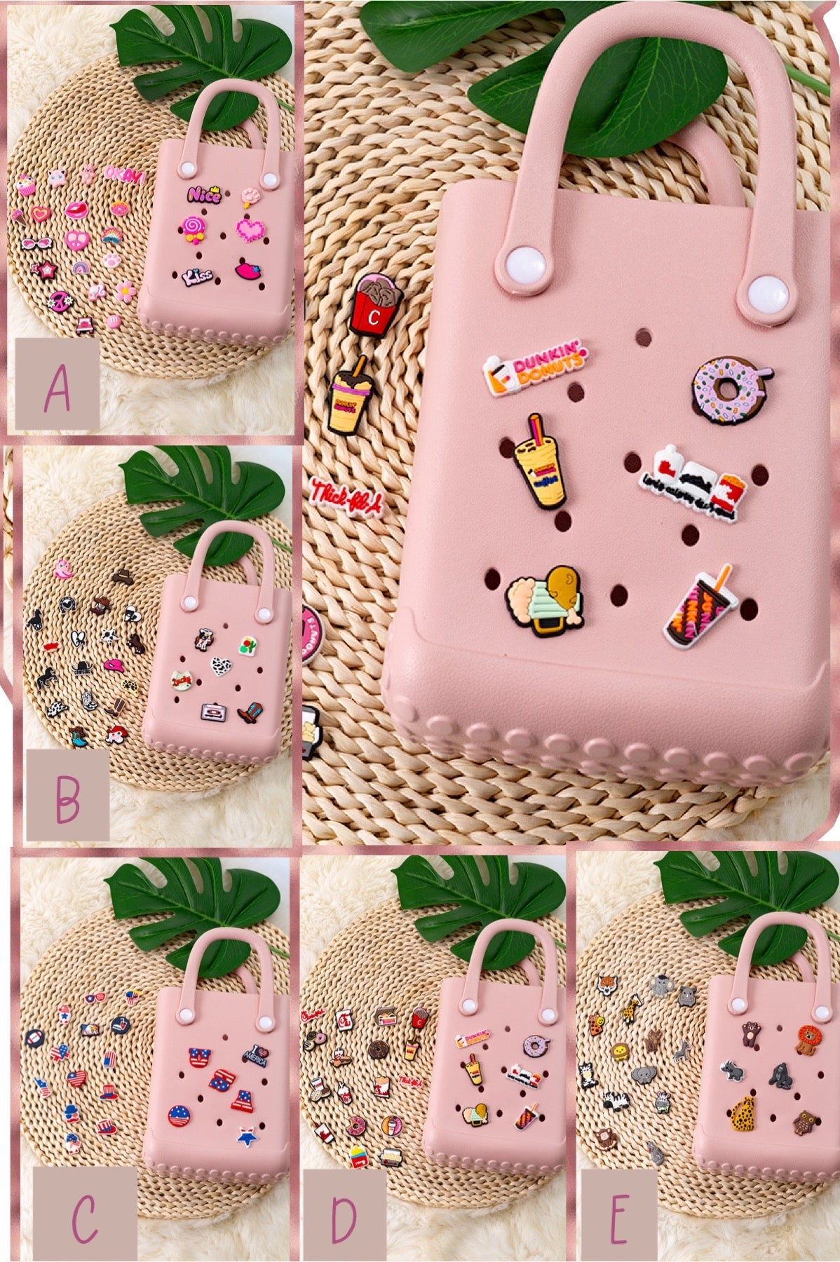 BEACH BAG CHARM SET. CHOOSE YOUR FAVORITE!!!