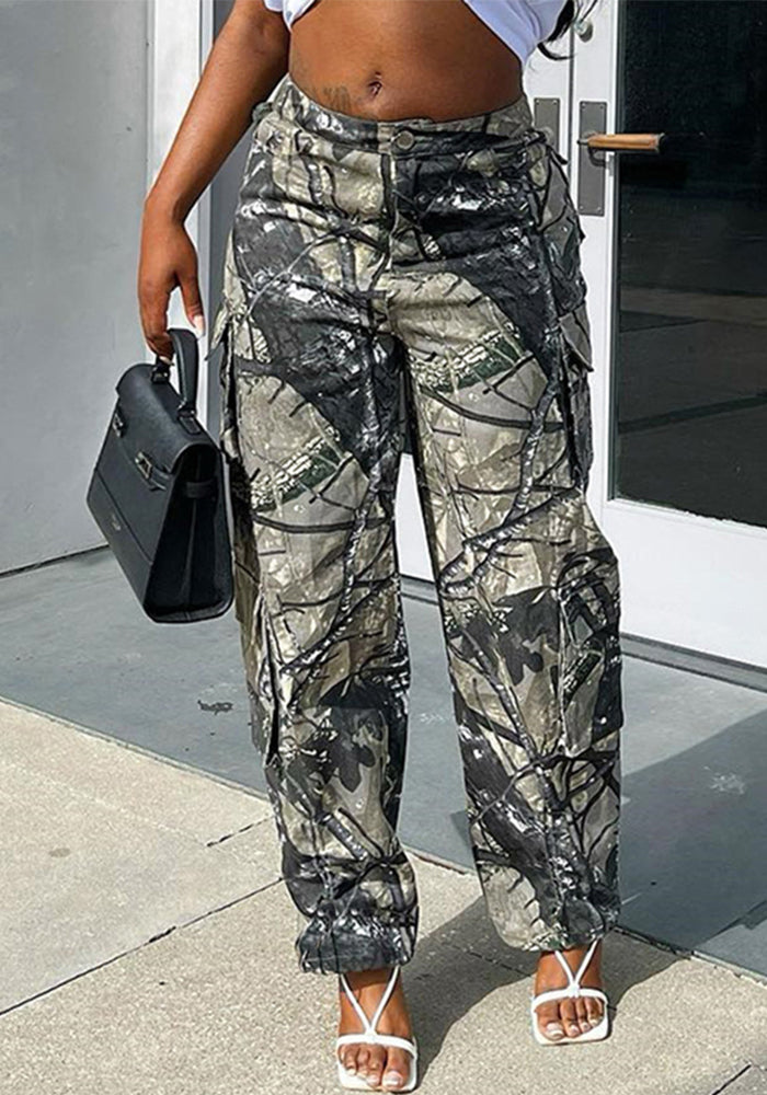 Casual Camo Pocket Pants