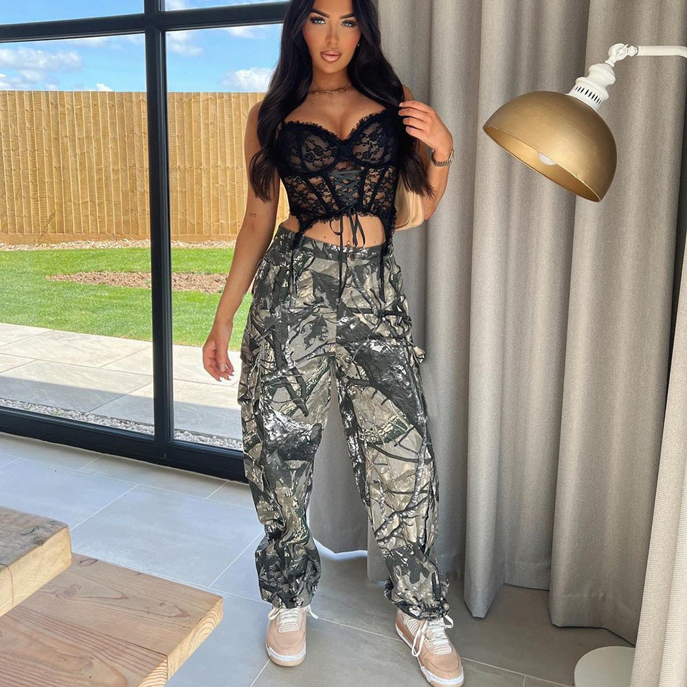 Casual Camo Pocket Pants