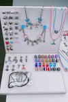 87 PIECE NECKLACE & CHARM SET