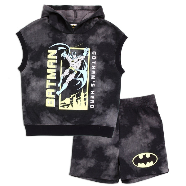 BATMAN Boys Toddler 2-Piece FT Short Set