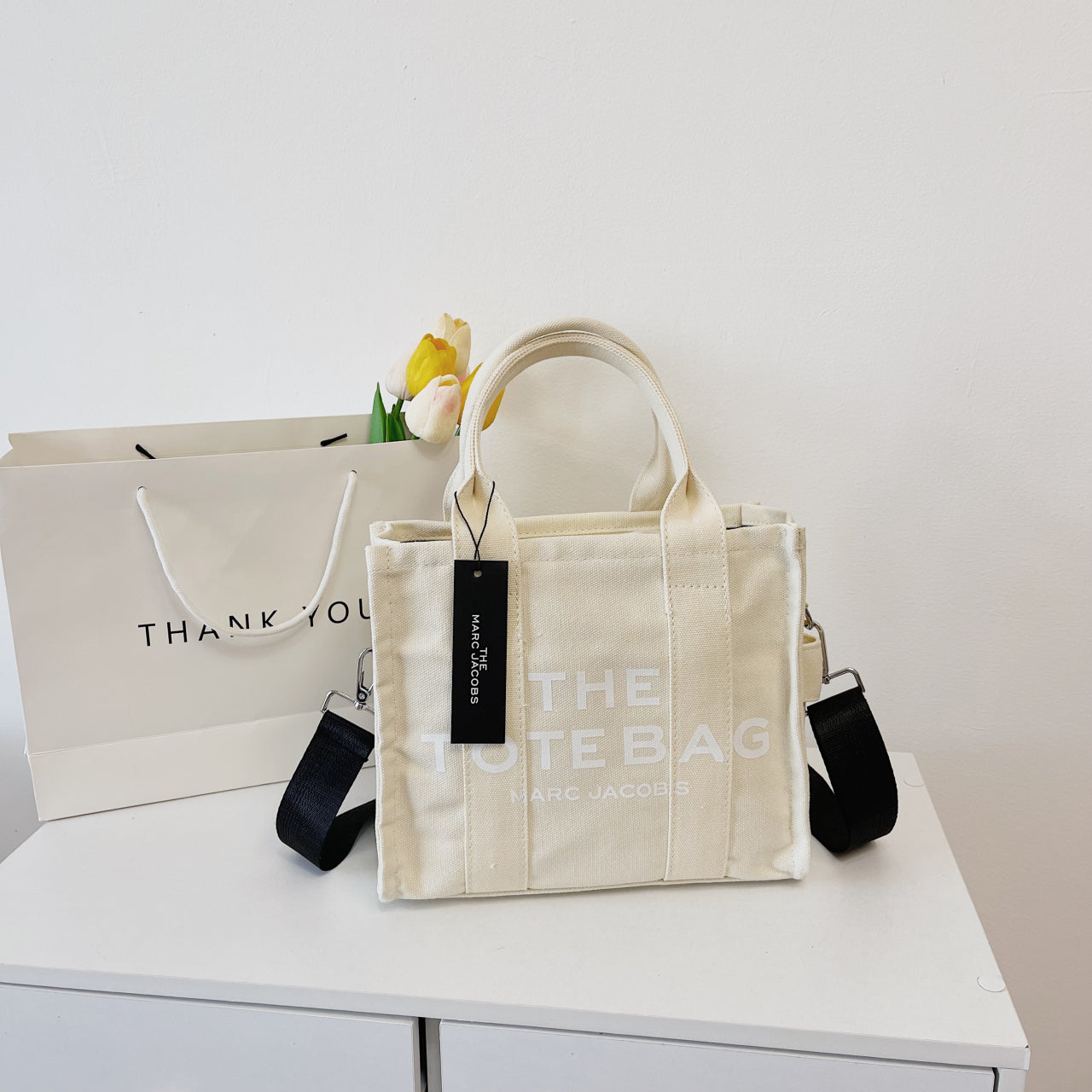 Canvas winter oblique tide shoulder bag