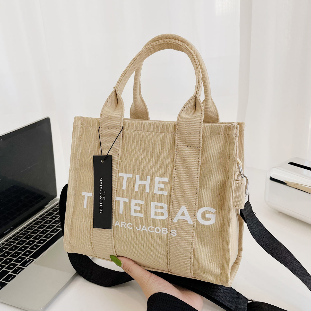 Canvas winter oblique tide shoulder bag