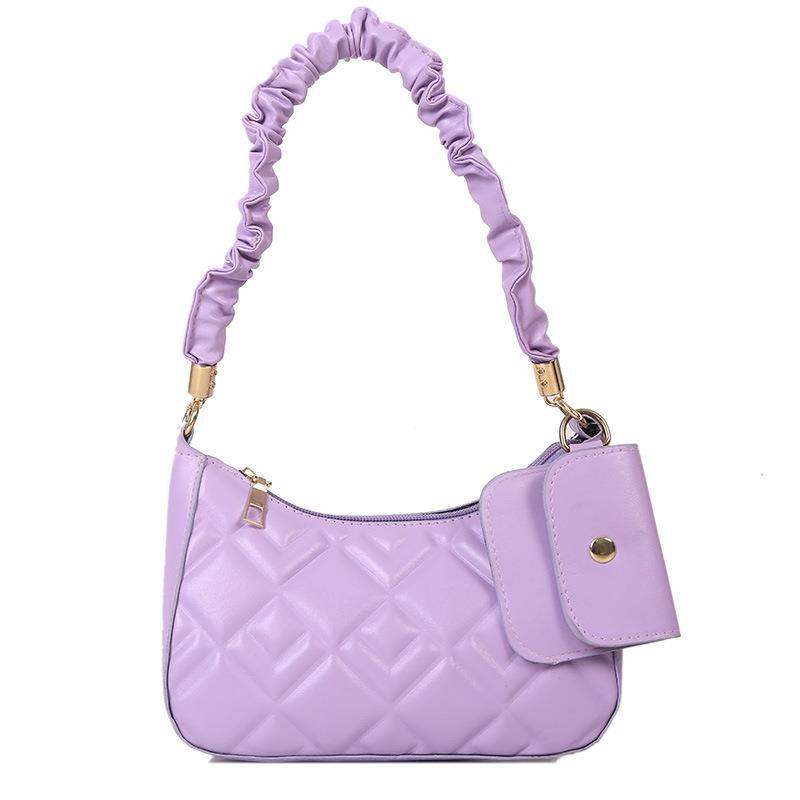 Pleated Single Shoulder Underarm Bag