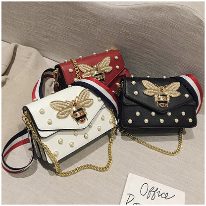 Bee Square Small Shoulder Bag