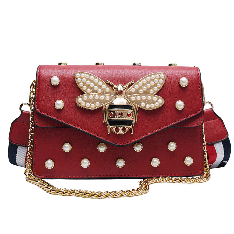 Bee Square Small Shoulder Bag