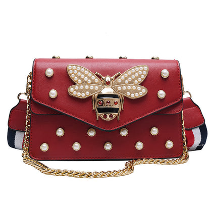 Bee Square Small Shoulder Bag