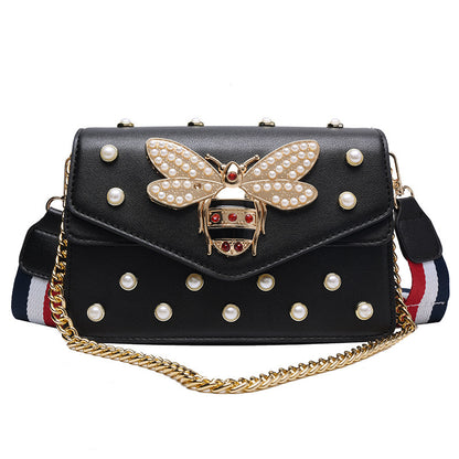 Bee Square Small Shoulder Bag