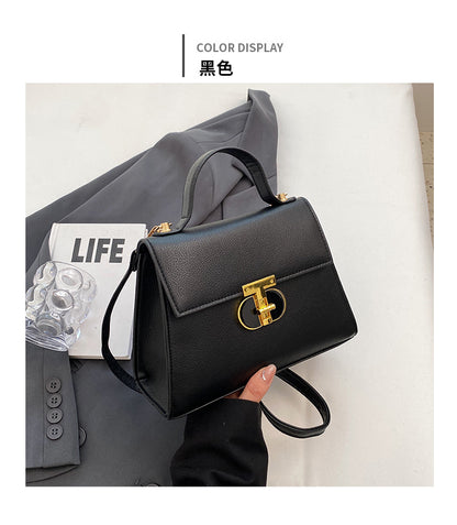 Small lock shoulder bag