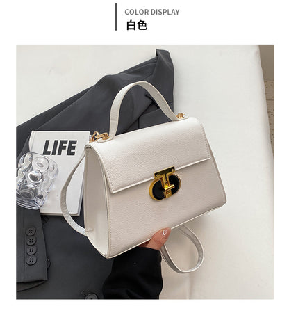 Small lock shoulder bag