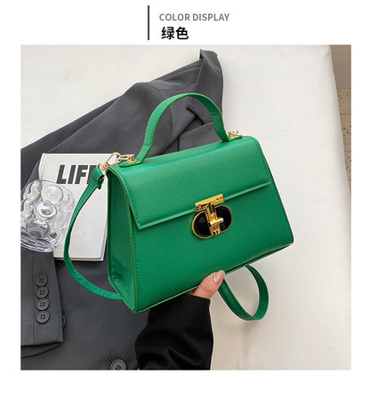 Small lock shoulder bag