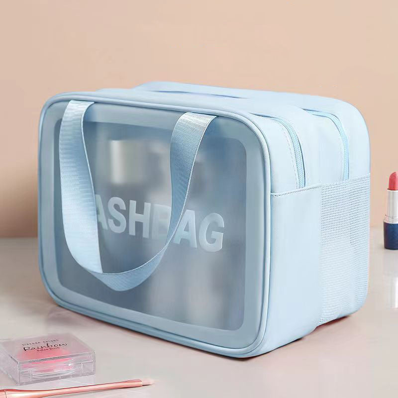Multi-functional Wet and Dry Large Capacity Waterproof  Cosmetic Bag