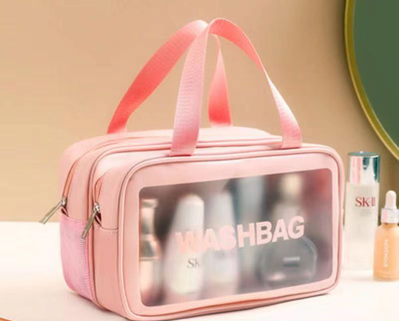 Multi-functional Wet and Dry Large Capacity Waterproof  Cosmetic Bag