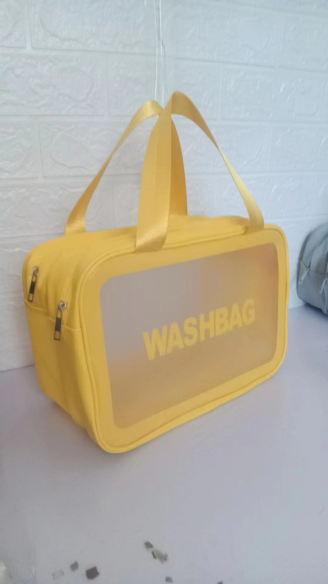 Multi-functional Wet and Dry Large Capacity Waterproof  Cosmetic Bag