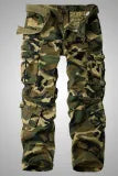 Casual Pocket Straight Solid Color Pants