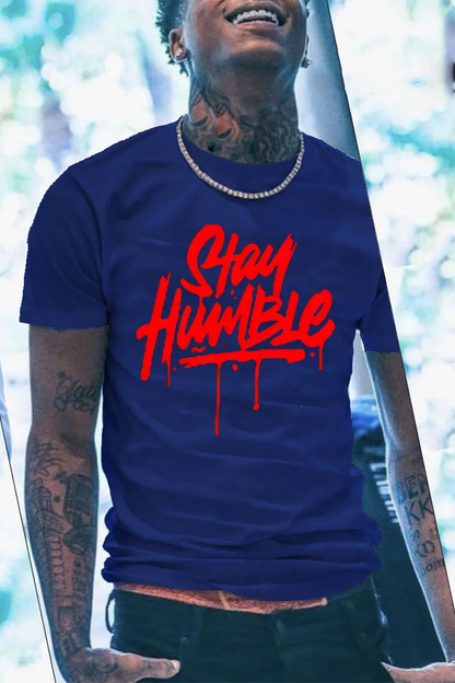 Black Stay Humble T-shirt