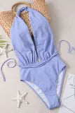 Sportswear Patchwork Swimwear