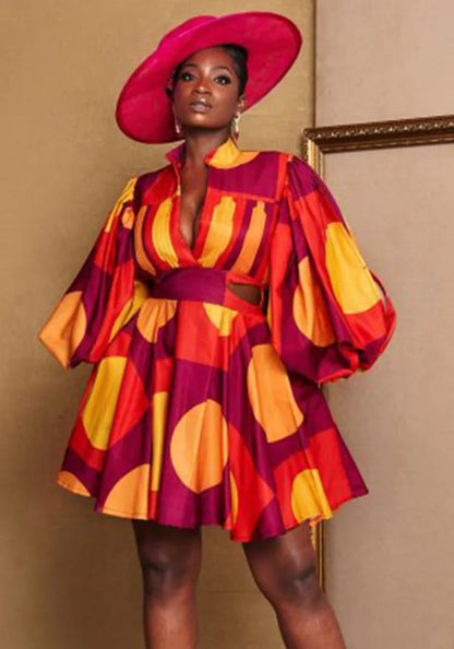 Women's Balloon Sleeve Dress