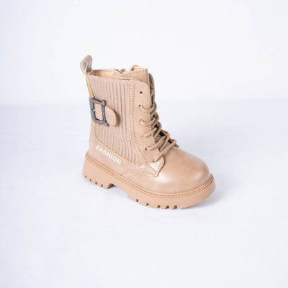 Girls' high boots with ZIP