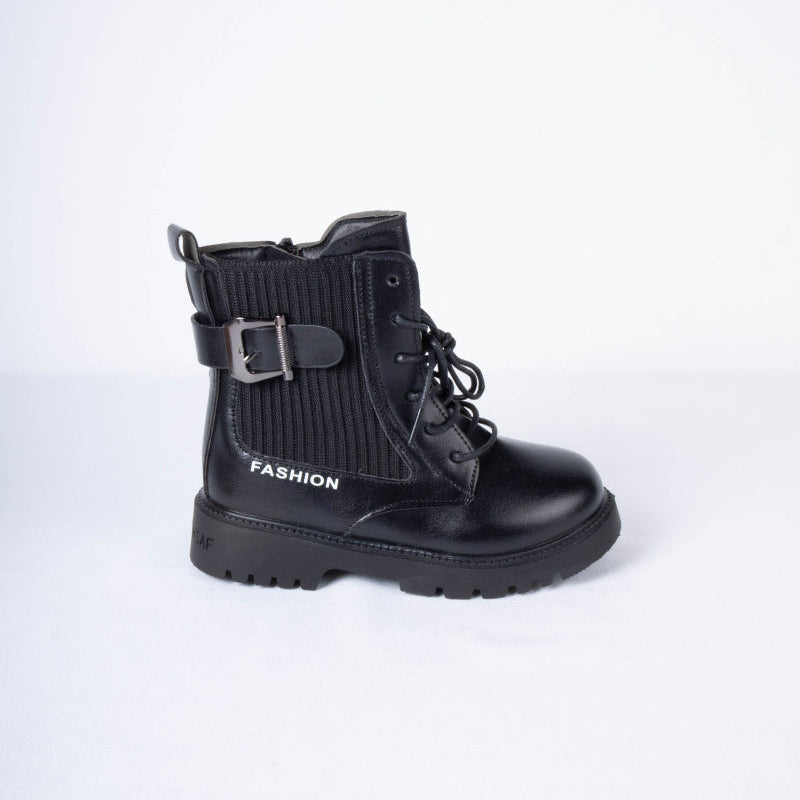 Girls' high boots with ZIP