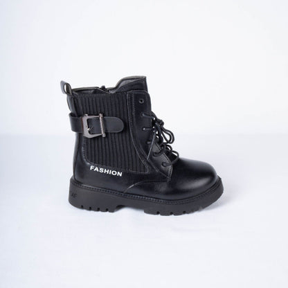 Girls' high boots with ZIP